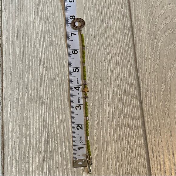 Wild Poppy Women's Delicate Handmade Beaded Bracelet Set of Two NEW - Picture 8 of 8